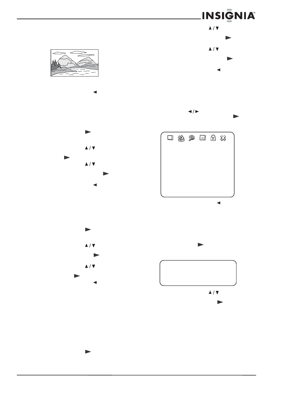 Réglage des options audio | Insignia NS-20CLTV User Manual | Page 43 / 74