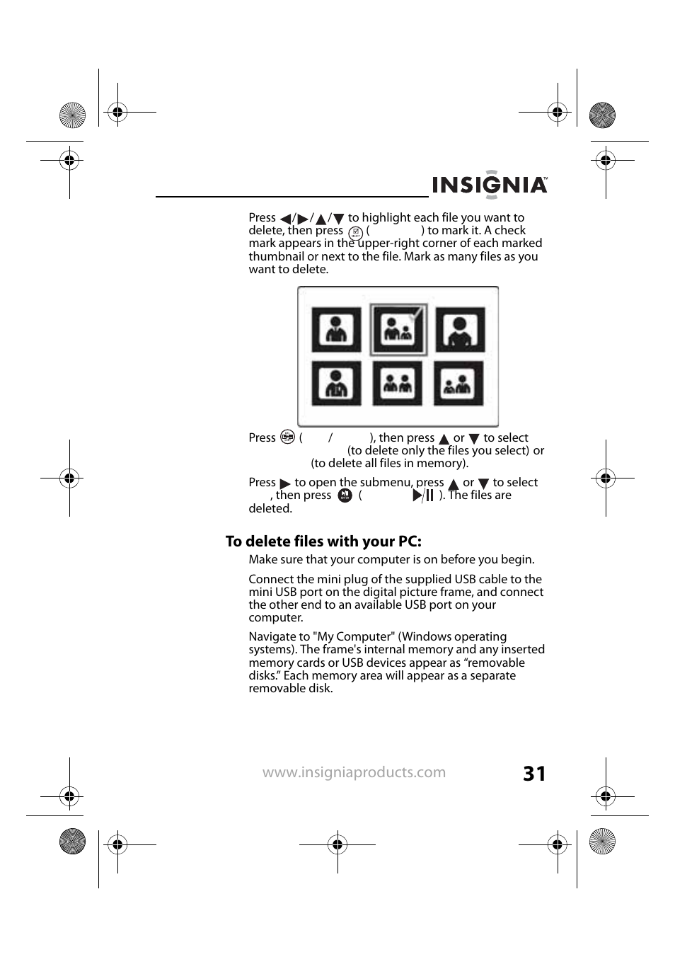 Insignia NS-DPF8PR User Manual | Page 33 / 52