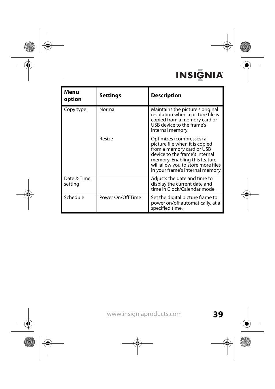 Insignia NS-DPF8PR User Manual | Page 41 / 52