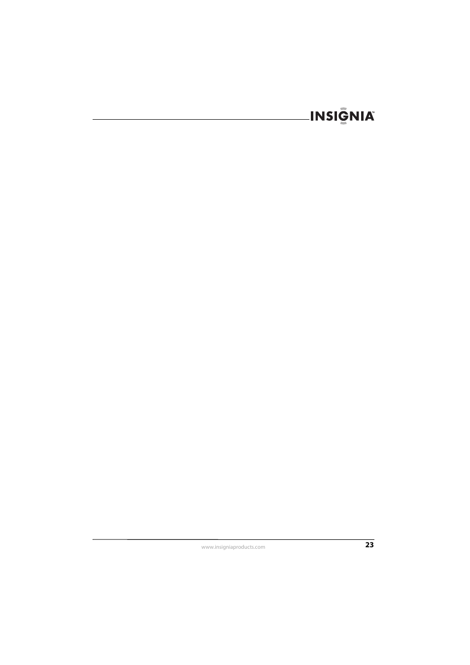 Insignia 10-0499 User Manual | Page 27 / 28