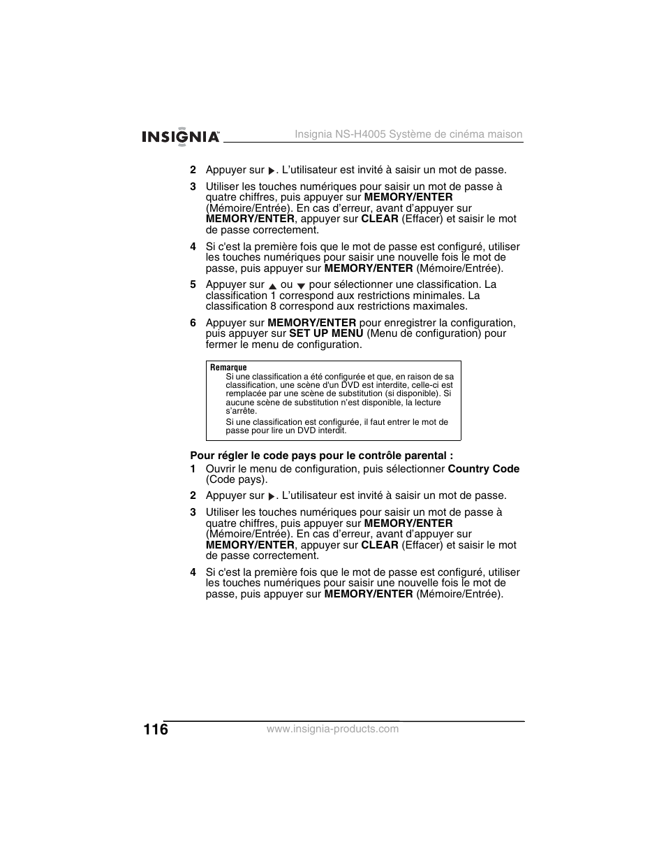 Insignia NS-H4005 User Manual | Page 118 / 208