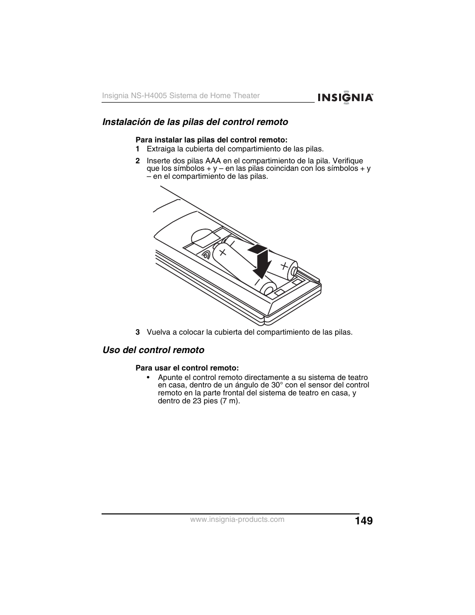 Insignia NS-H4005 User Manual | Page 151 / 208