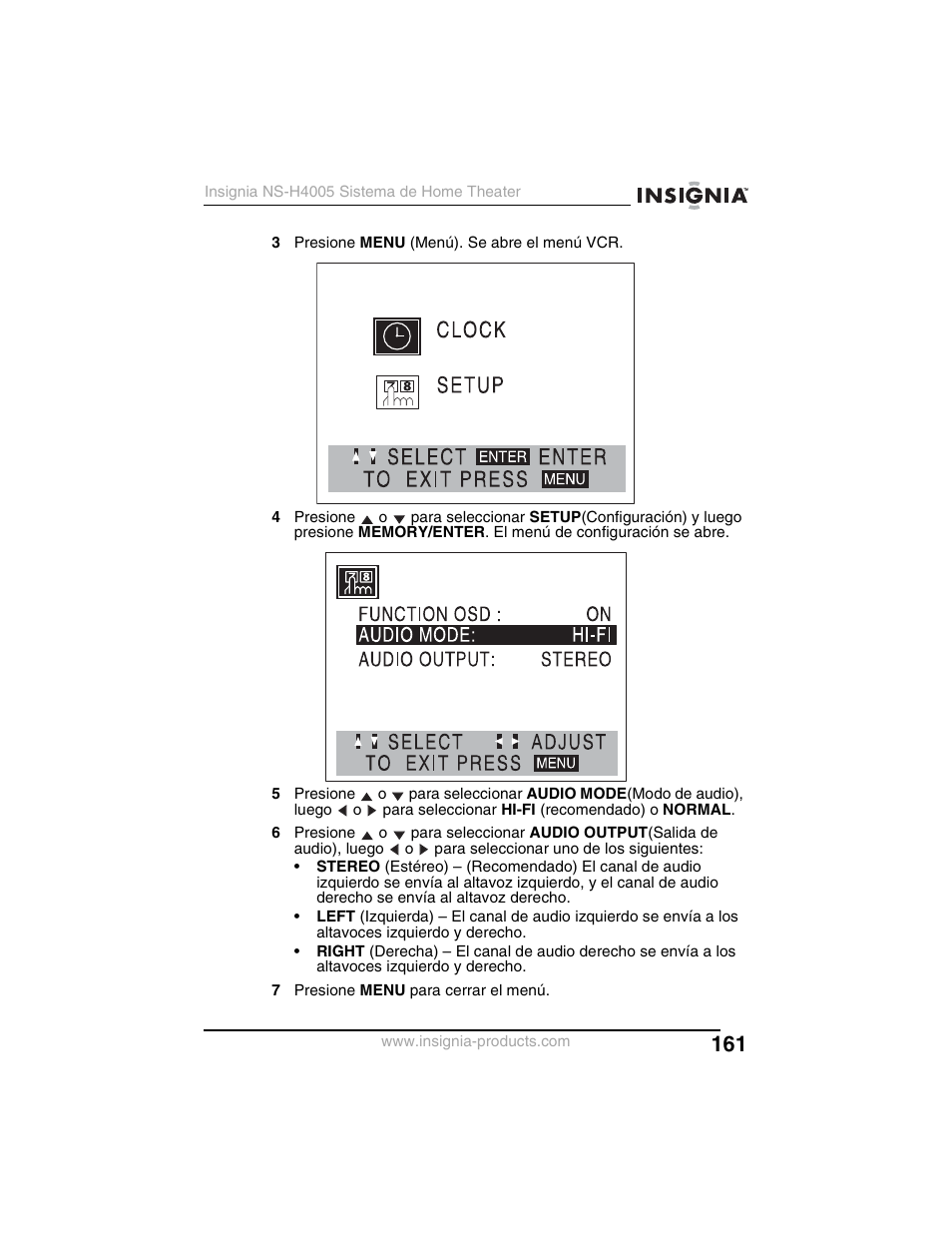 Insignia NS-H4005 User Manual | Page 163 / 208