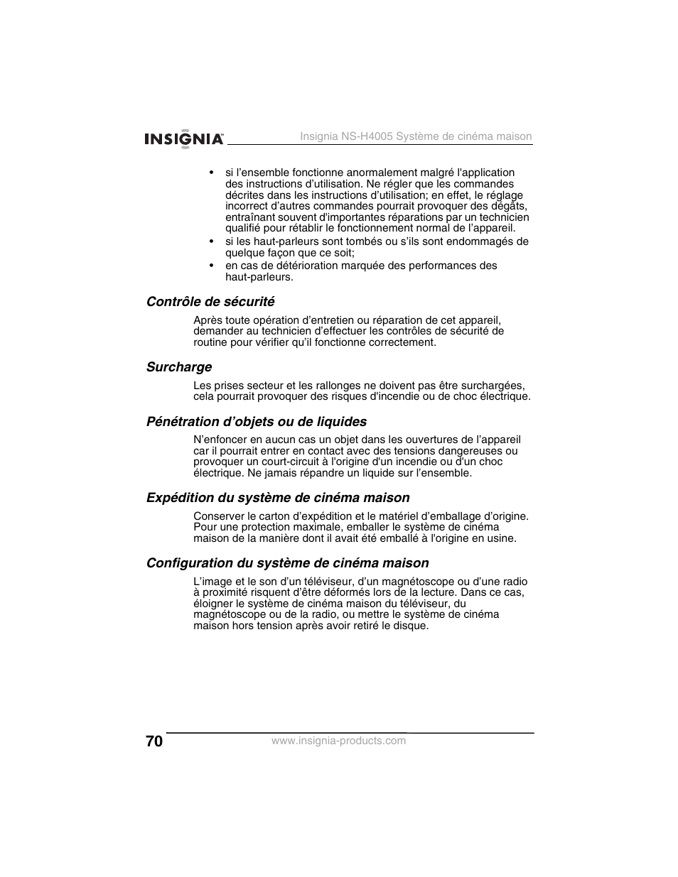 Insignia NS-H4005 User Manual | Page 72 / 208