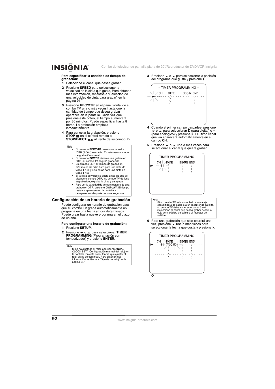 Insignia NS-F20TR User Manual | Page 92 / 112