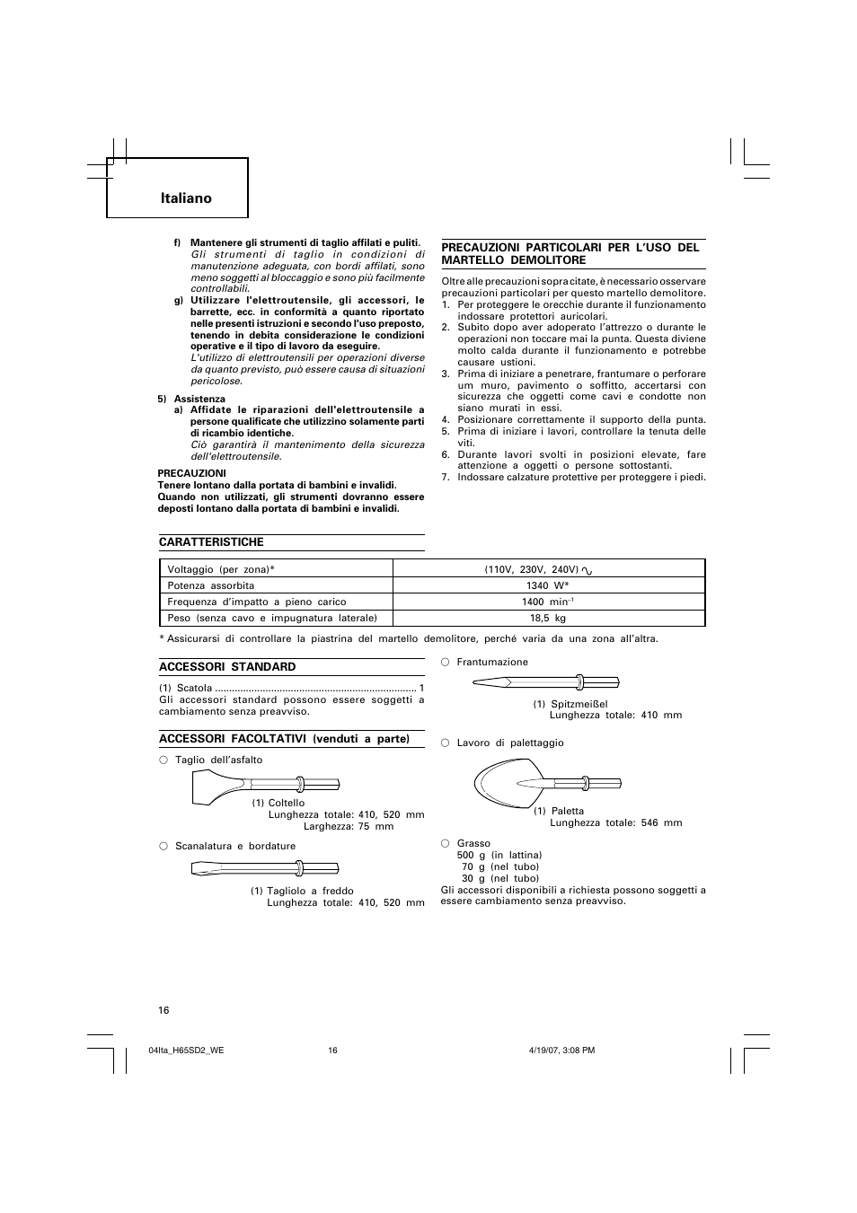 Italiano | Insignia H 65SD2 User Manual | Page 17 / 41