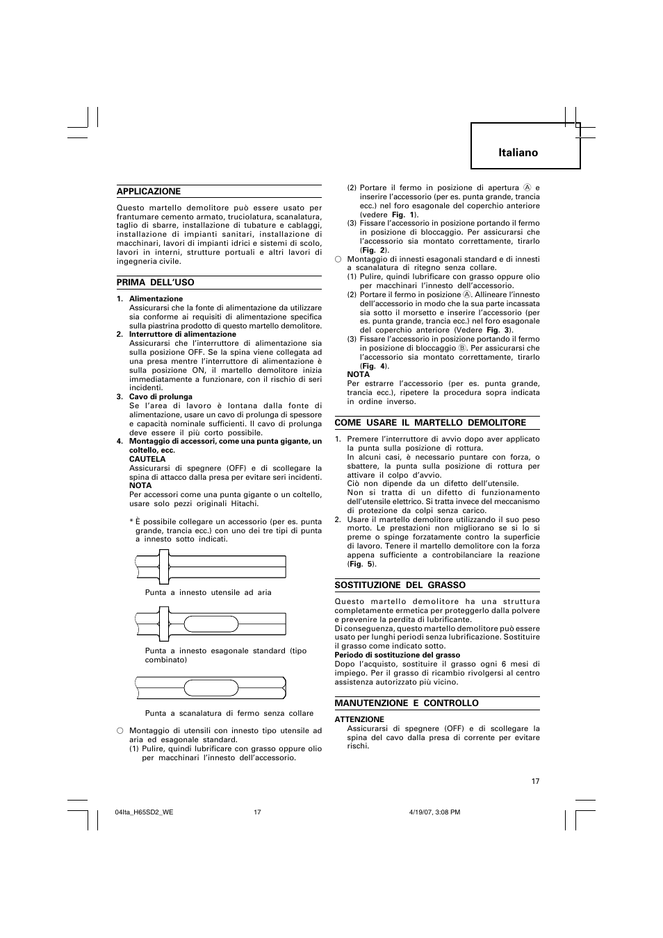Italiano | Insignia H 65SD2 User Manual | Page 18 / 41