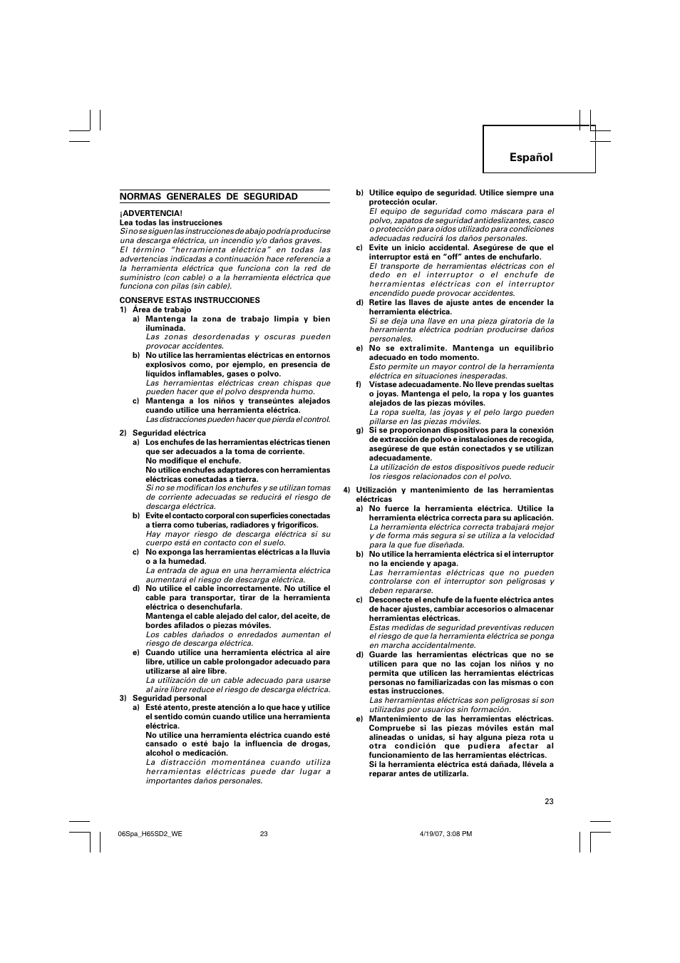 Español | Insignia H 65SD2 User Manual | Page 24 / 41