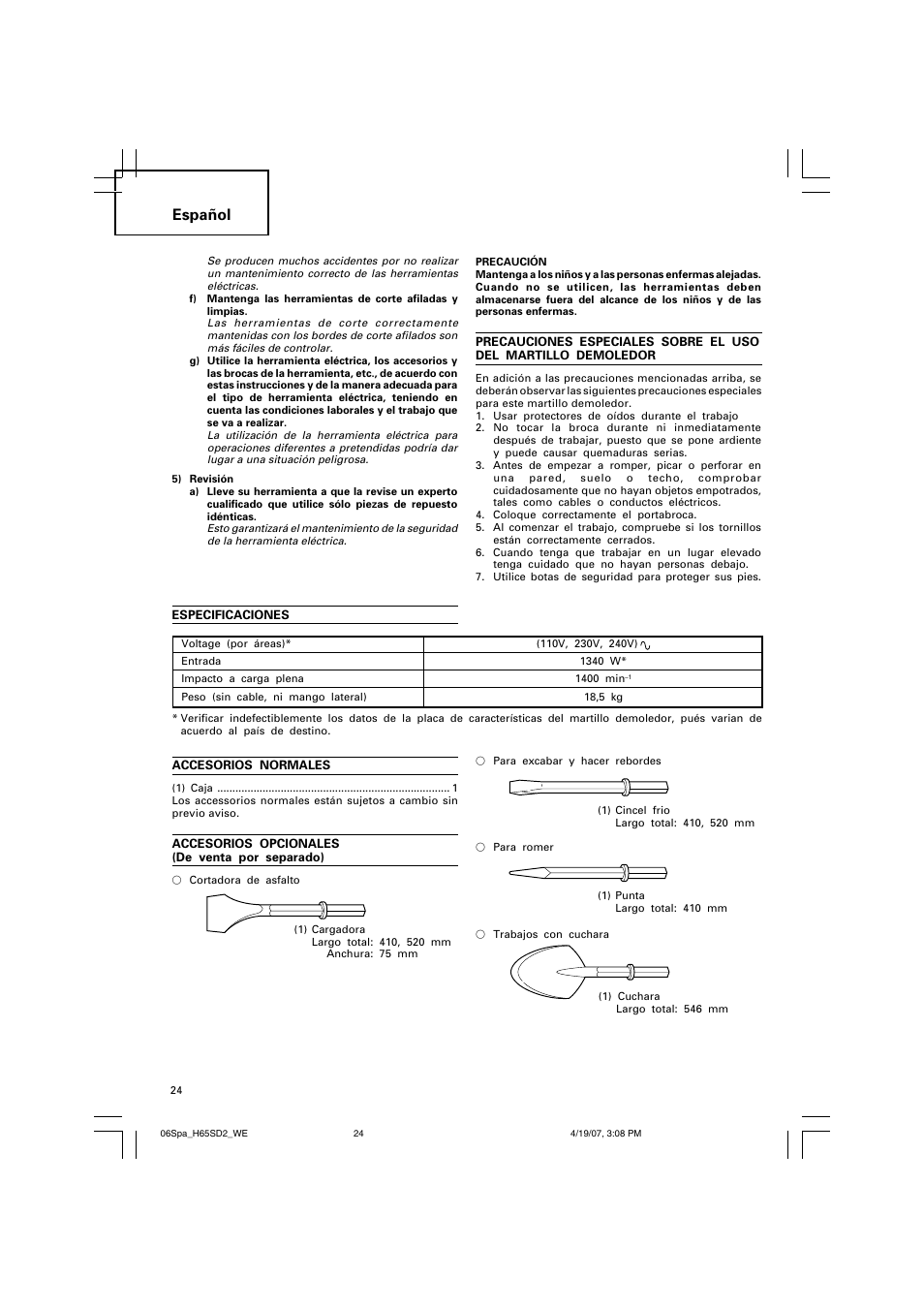 Español | Insignia H 65SD2 User Manual | Page 25 / 41