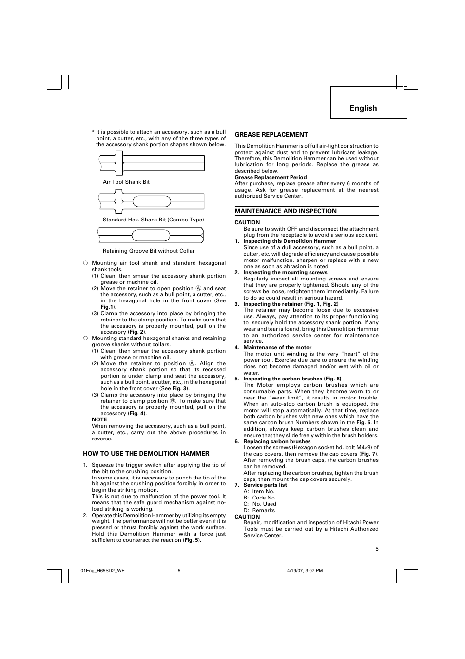 English | Insignia H 65SD2 User Manual | Page 6 / 41