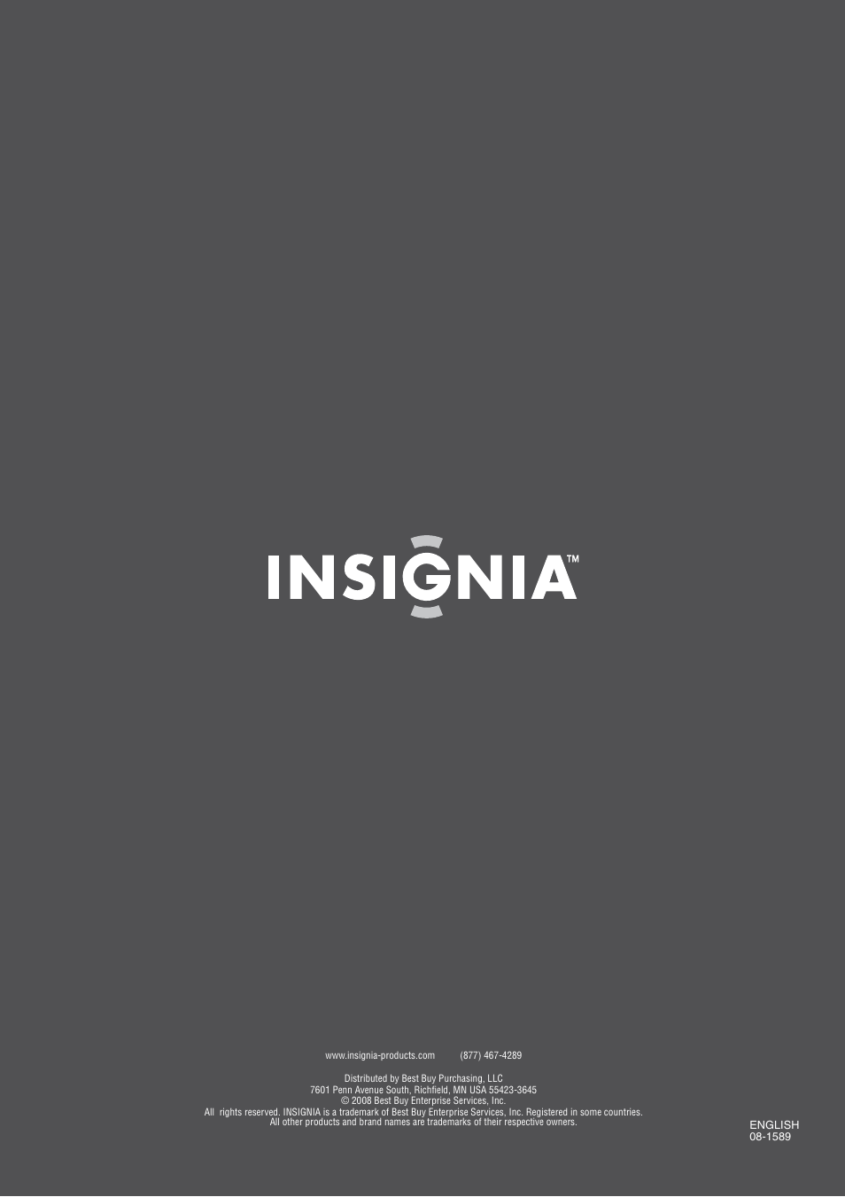 Insignia NS-S6501 User Manual | Page 8 / 8