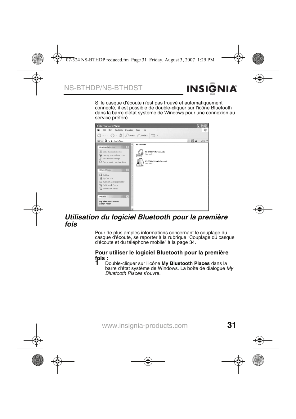 Ns-bthdp/ns-bthdst | Insignia NS-BTHDST User Manual | Page 33 / 72