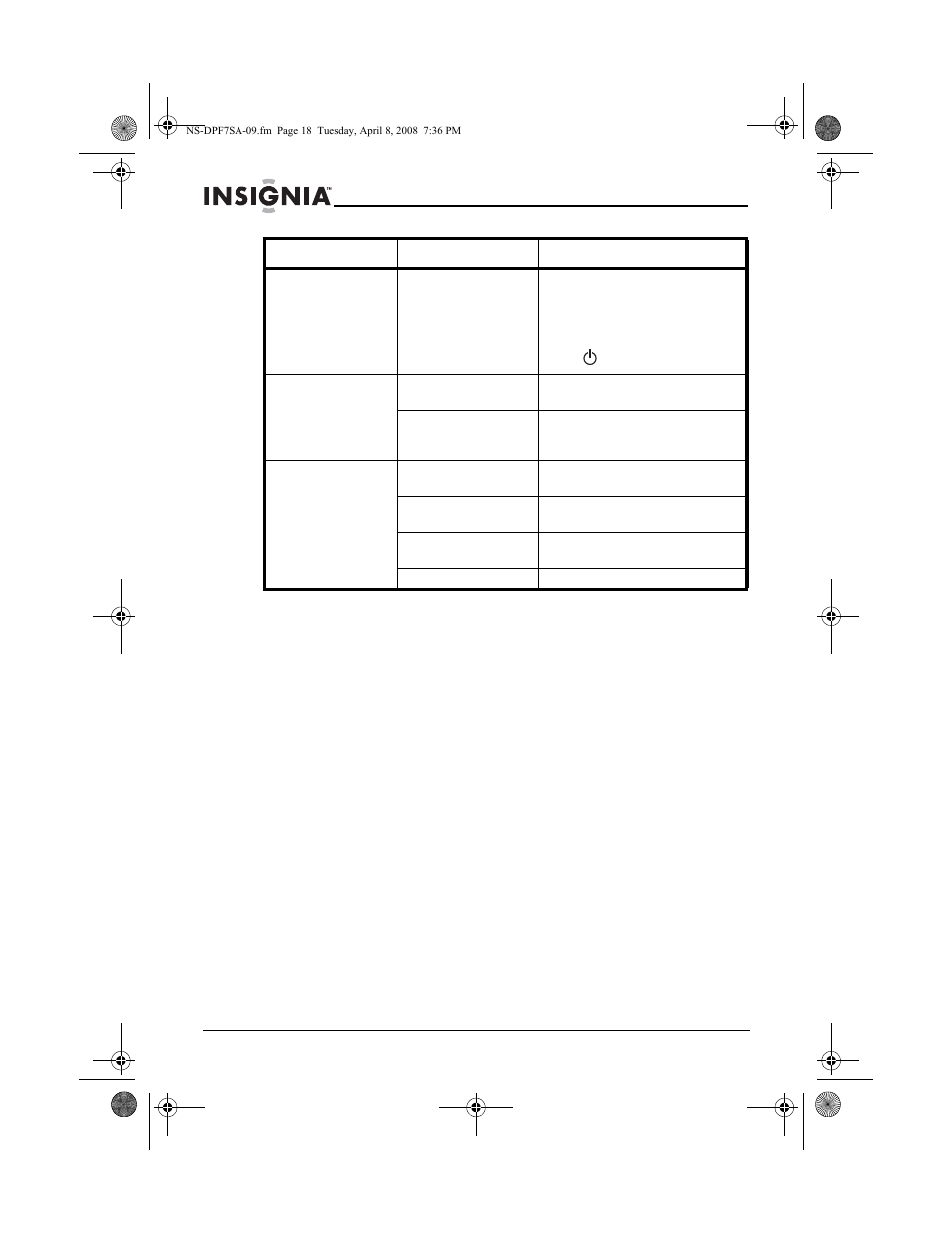 Insignia NS-DPF8WA-09 User Manual | Page 18 / 76