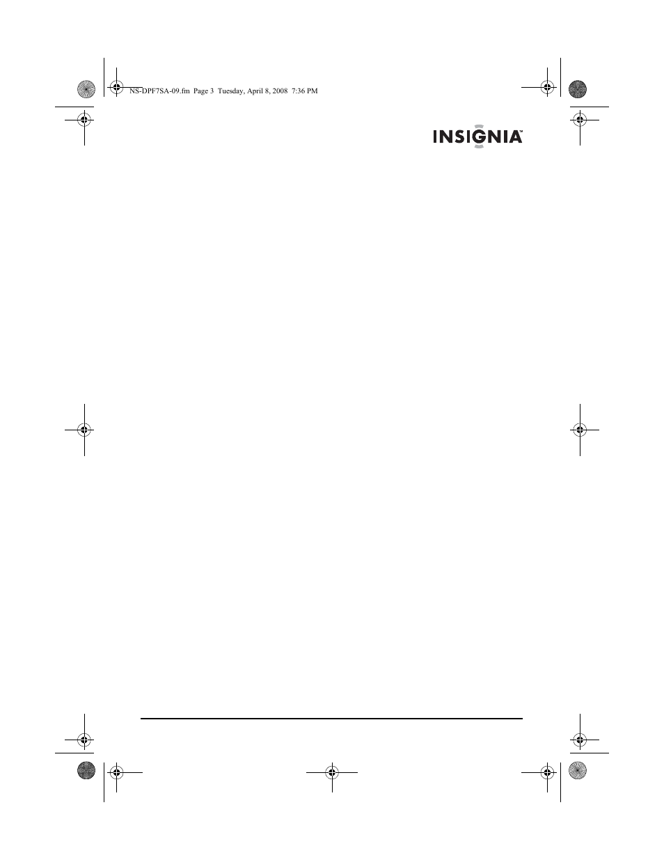 Insignia NS-DPF8WA-09 User Manual | Page 3 / 76