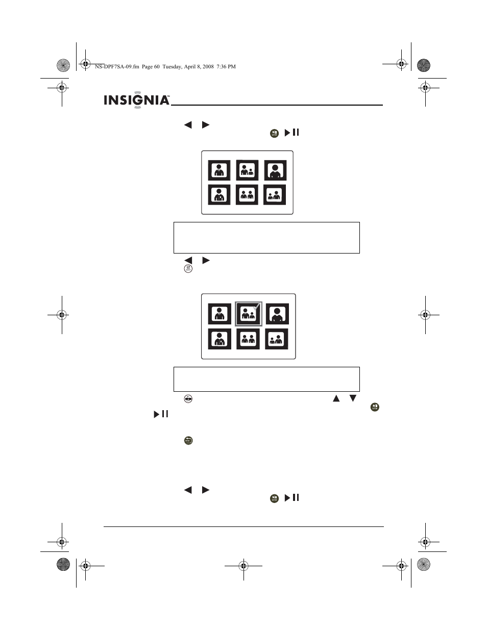 Para copiar todas las fotos a la memoria interna | Insignia NS-DPF8WA-09 User Manual | Page 60 / 76