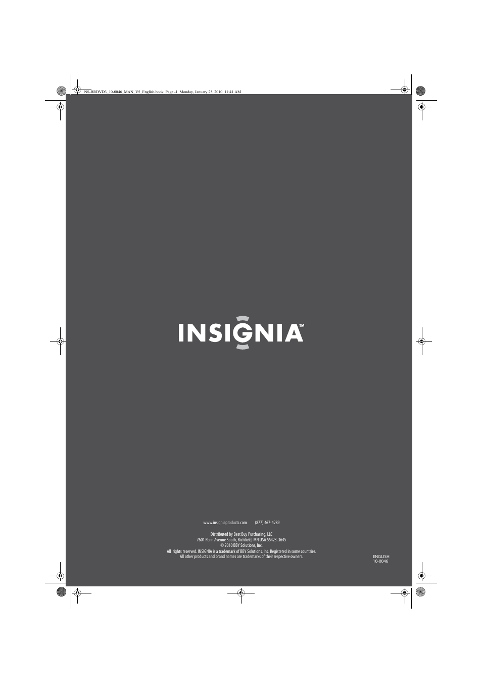 Insignia NS-BRDVD3 User Manual | Page 32 / 32