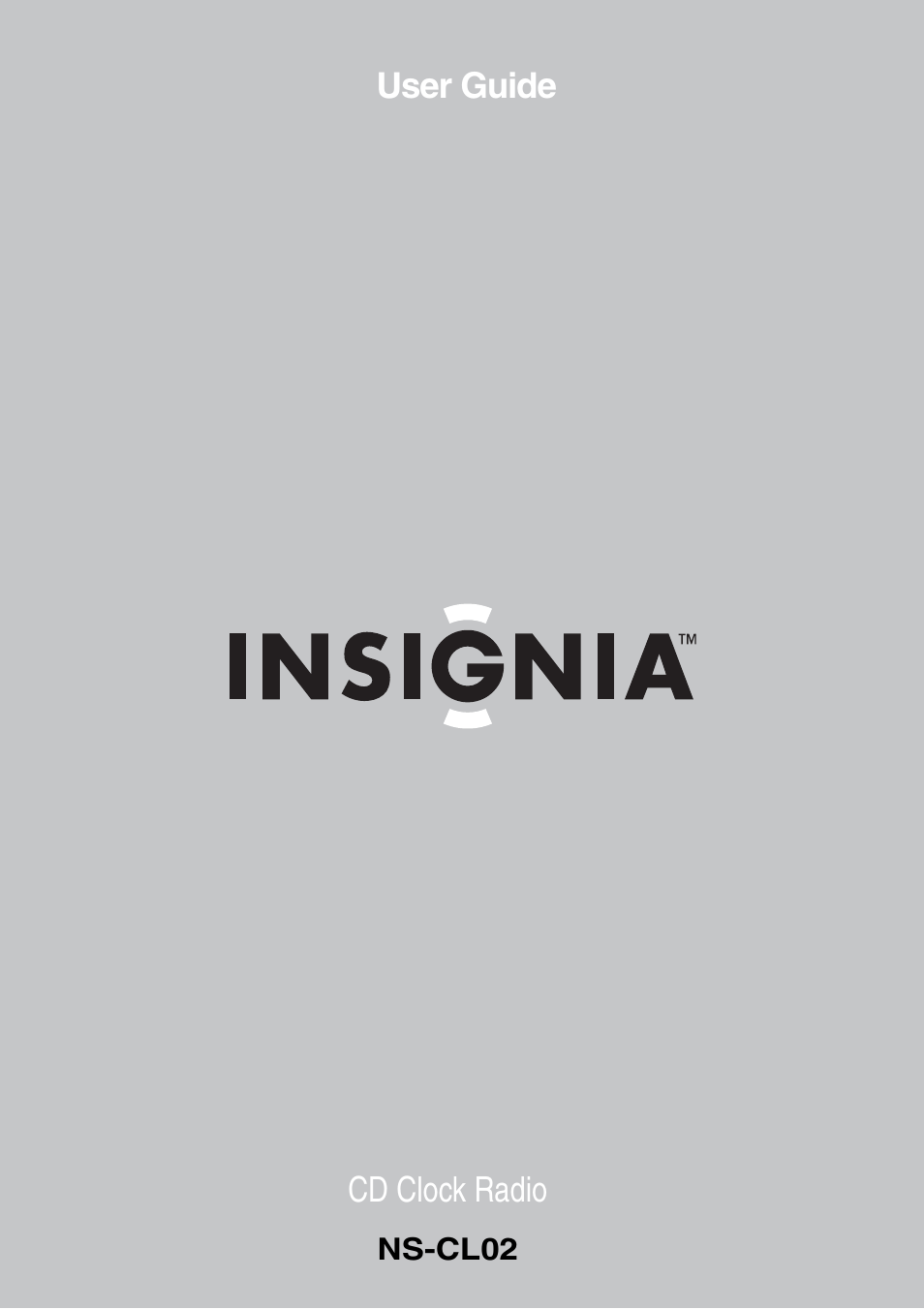 Insignia NS-CL02 User Manual | 24 pages