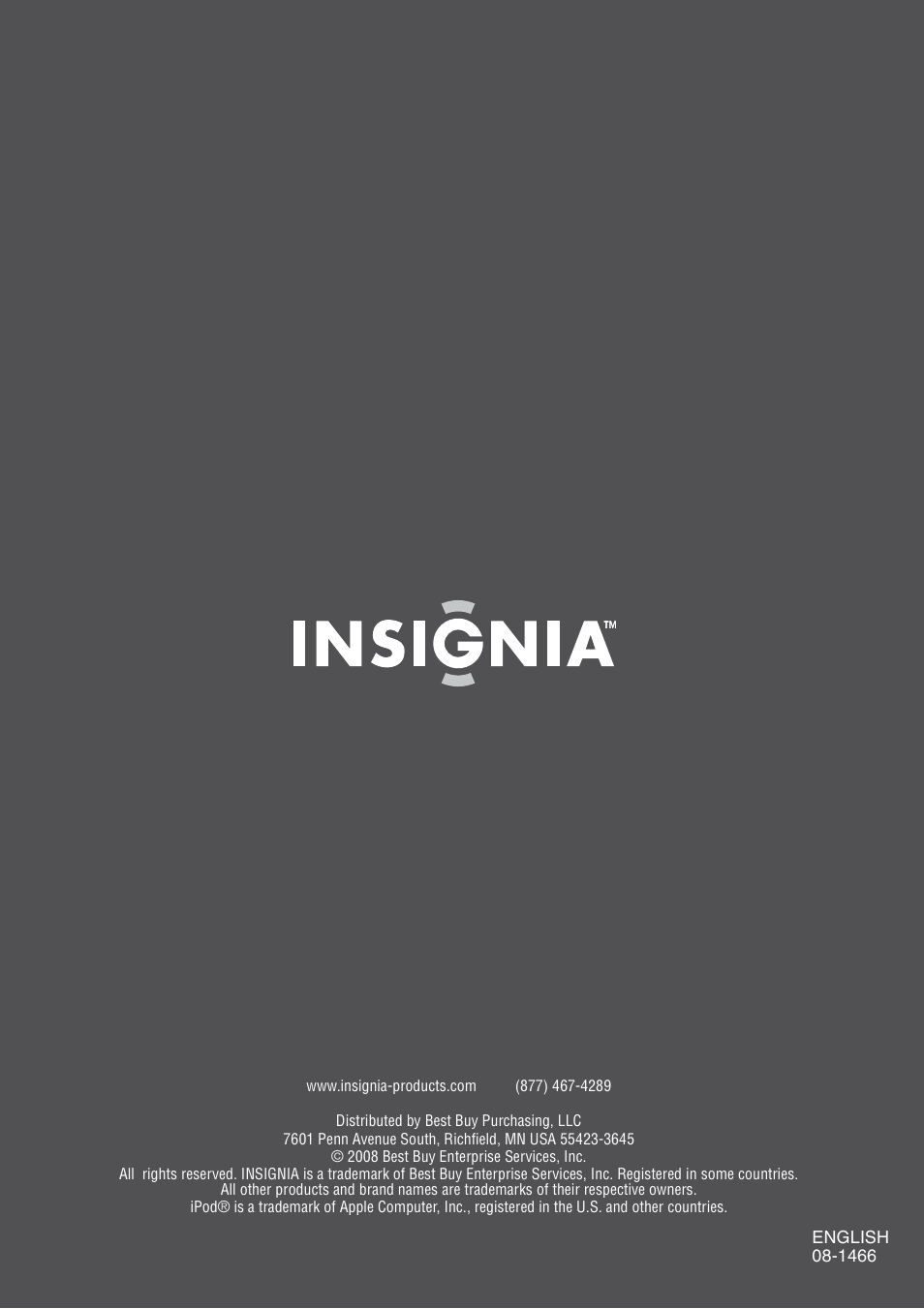 Insignia NS-CL02 User Manual | Page 24 / 24