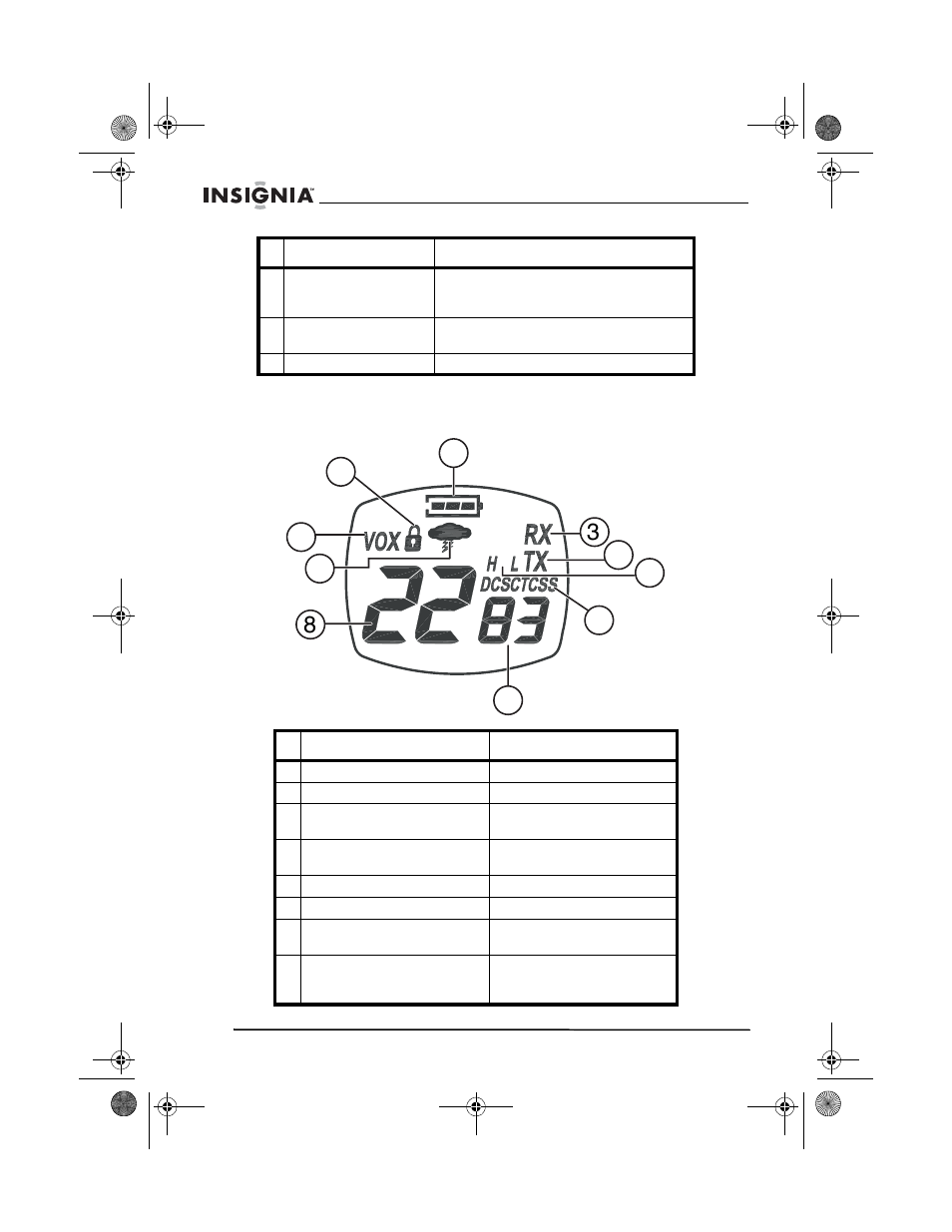 Display | Insignia NS-F1112 User Manual | Page 6 / 48