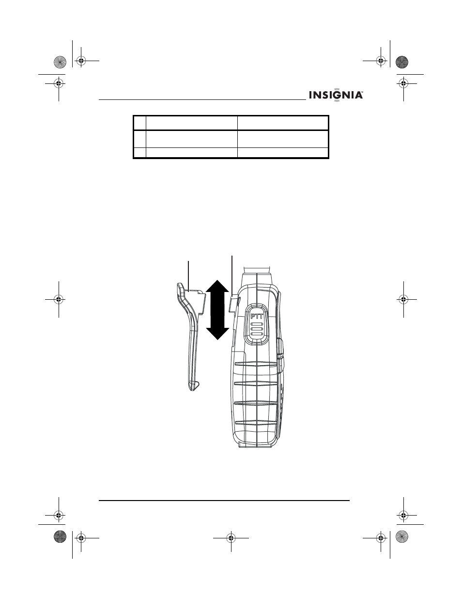 Setting up your radio, Installing the belt clip | Insignia NS-F1112 User Manual | Page 7 / 48