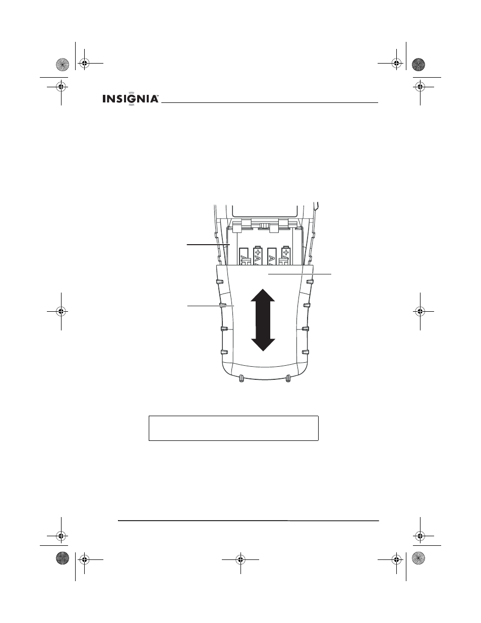 Installing batteries | Insignia NS-F1112 User Manual | Page 8 / 48