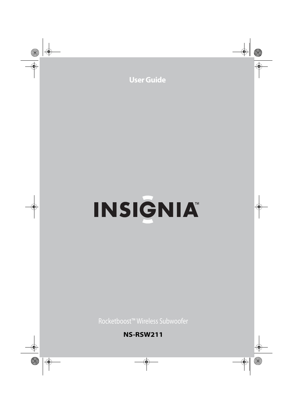 Insignia NS-RSW211 User Manual | 21 pages