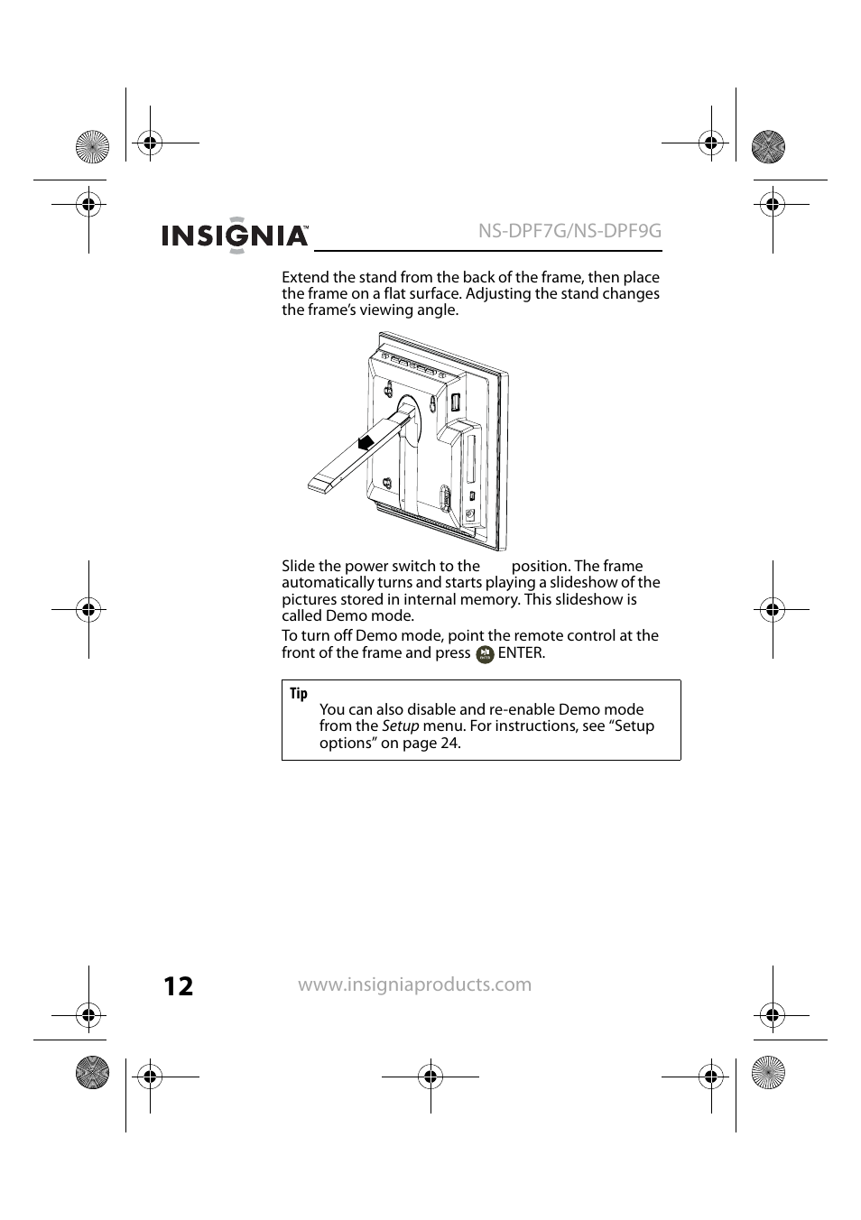 Insignia NS-DPF7G User Manual | Page 11 / 33
