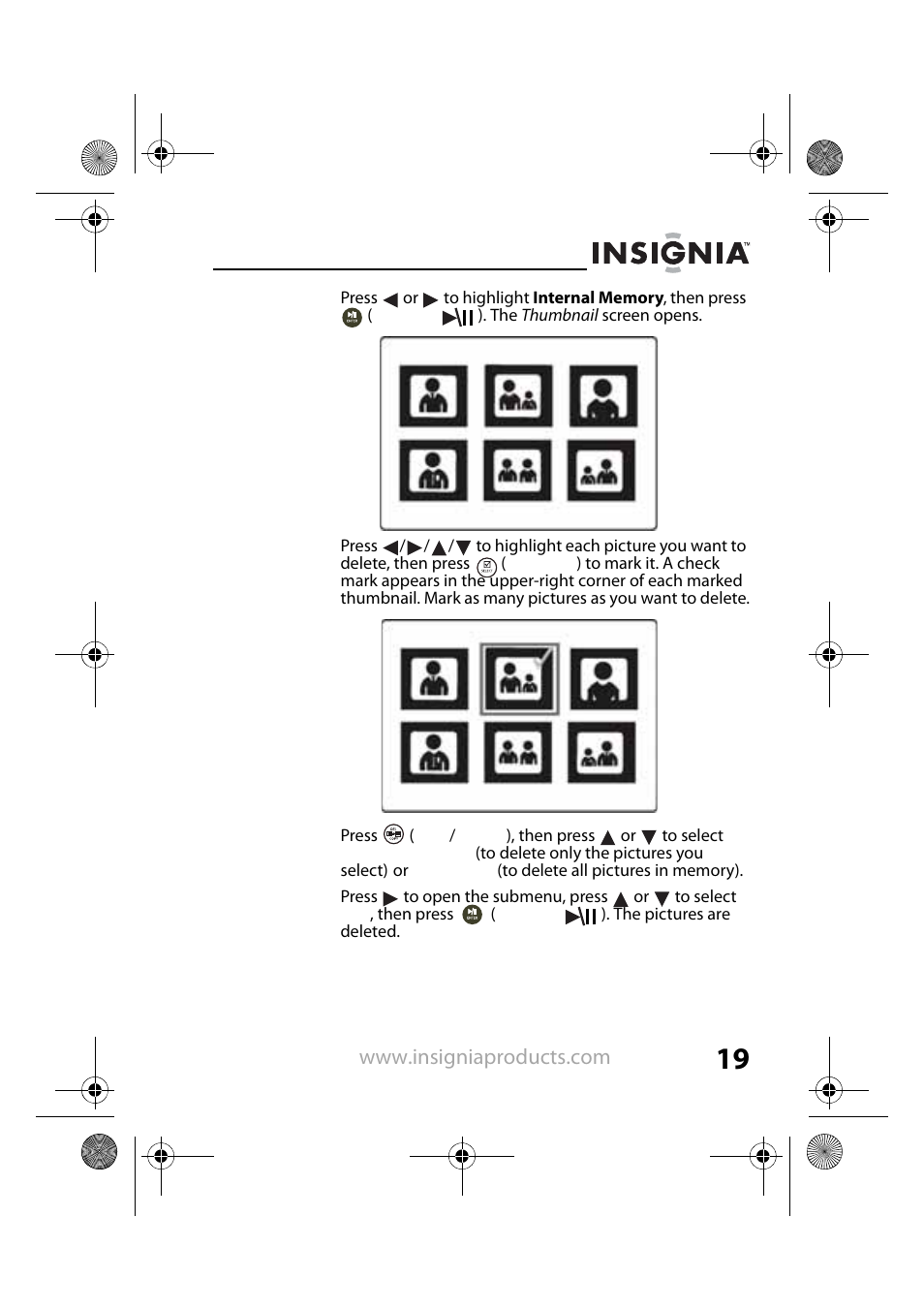 Insignia NS-DPF7G User Manual | Page 18 / 33