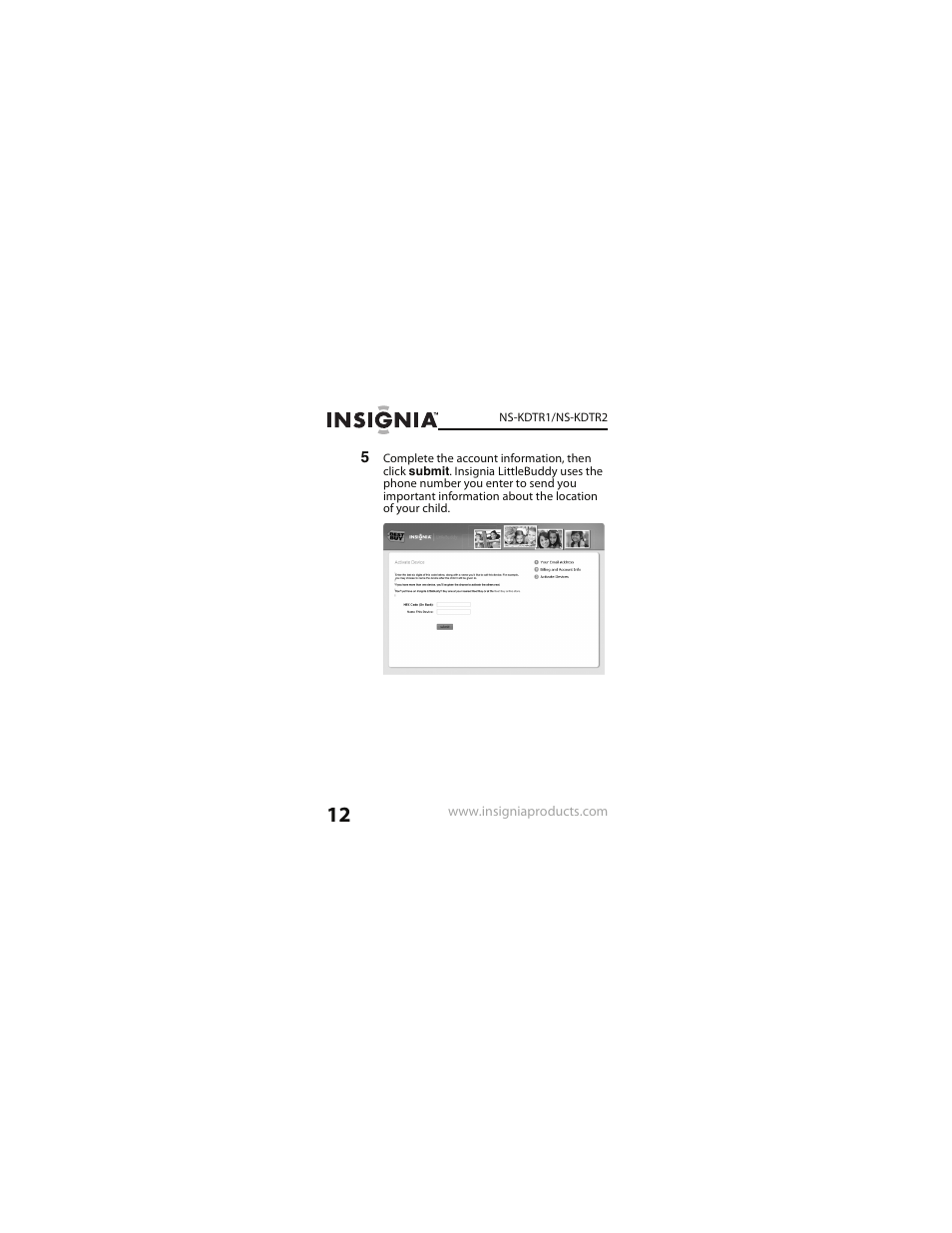 Insignia NS-KDTR2 User Manual | Page 12 / 36