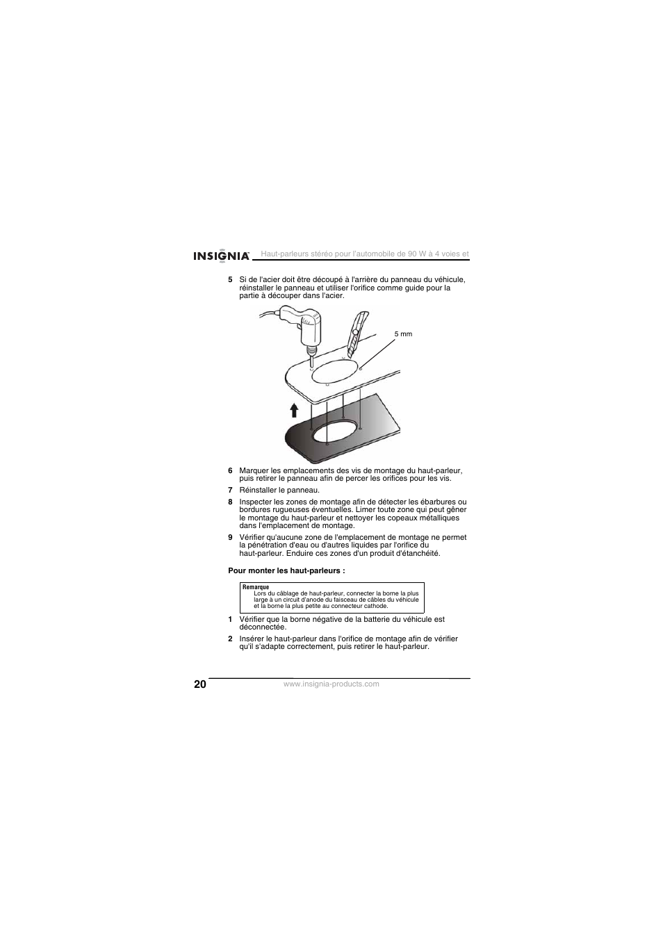 Insignia NS-S6900 User Manual | Page 20 / 40