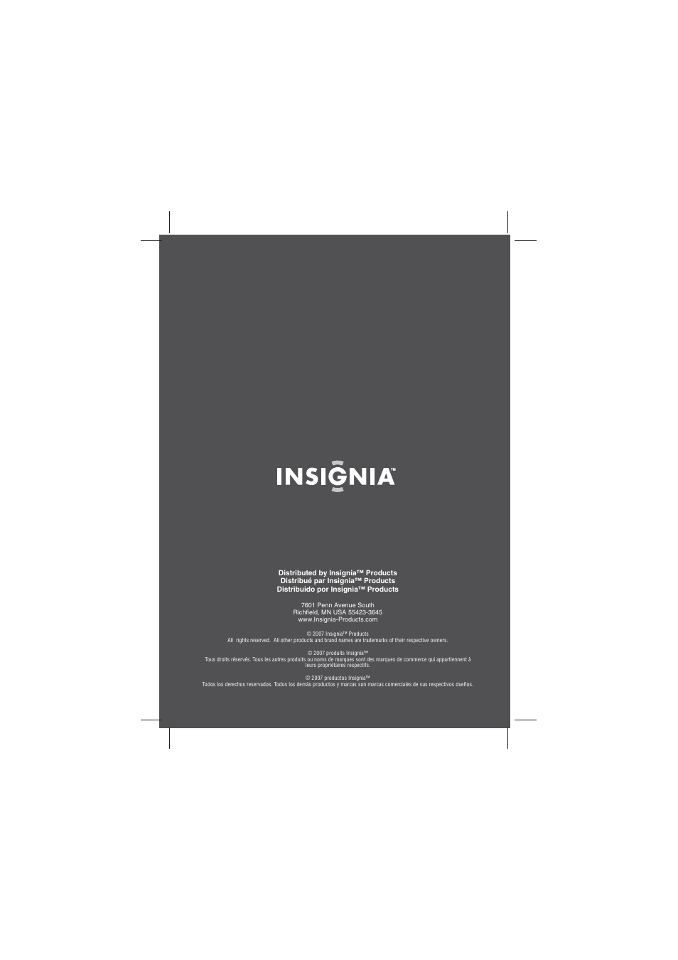 Insignia NS-S6900 User Manual | Page 40 / 40