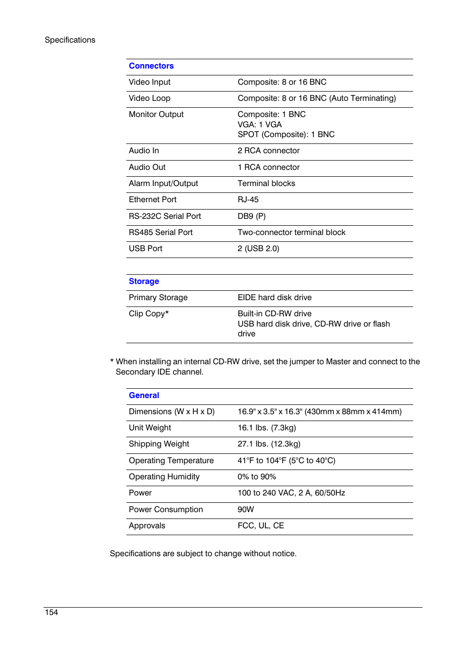 Insignia HRSD16 User Manual | Page 154 / 160