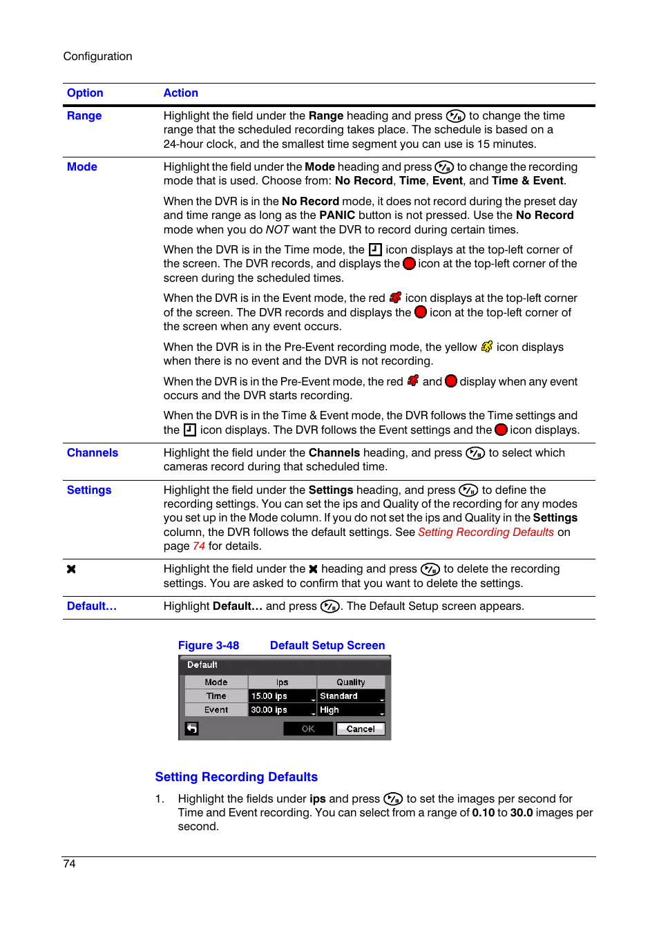 Figure 3-48, Default setup screen | Insignia HRSD16 User Manual | Page 74 / 160