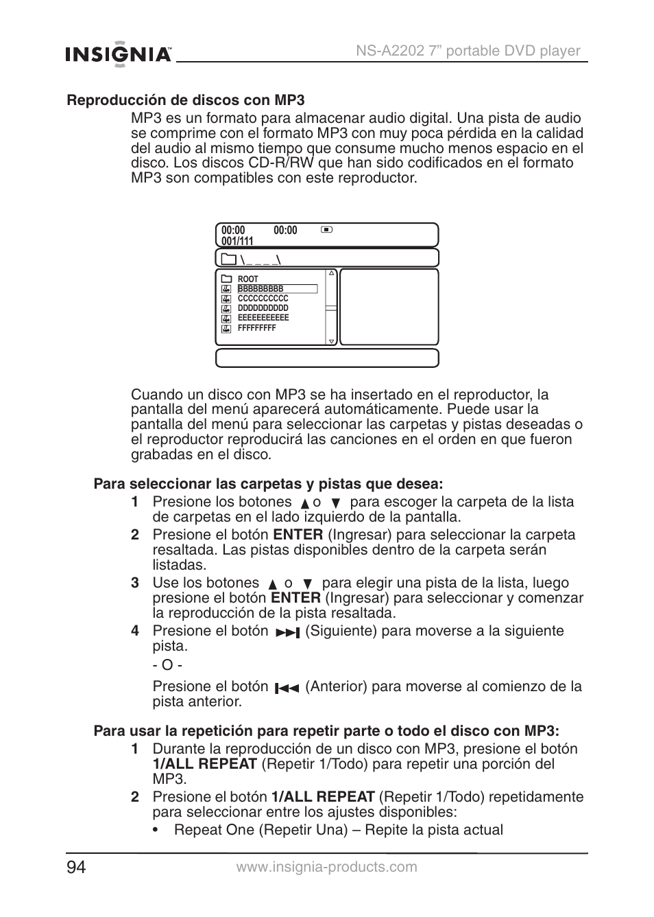 Insignia NS-A2202 User Manual | Page 95 / 102