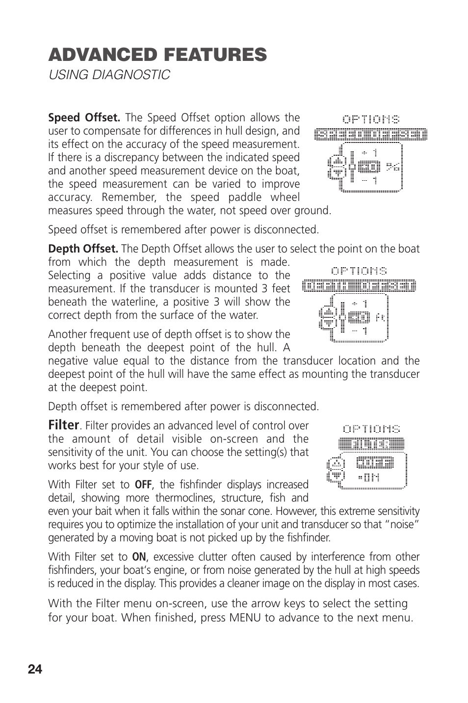 Advanced features | Insignia 350TX User Manual | Page 26 / 36