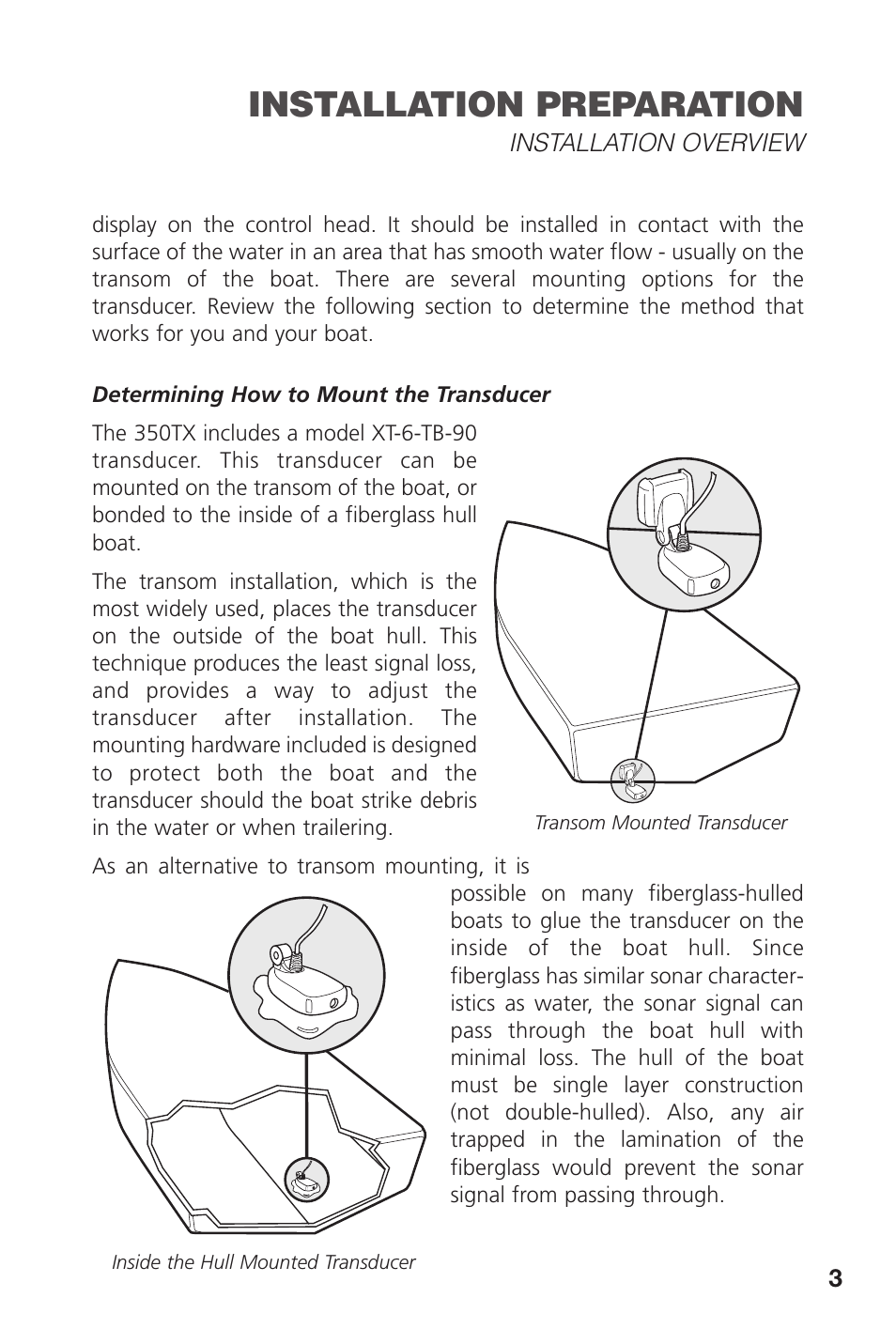 Installation preparation | Insignia 350TX User Manual | Page 5 / 36