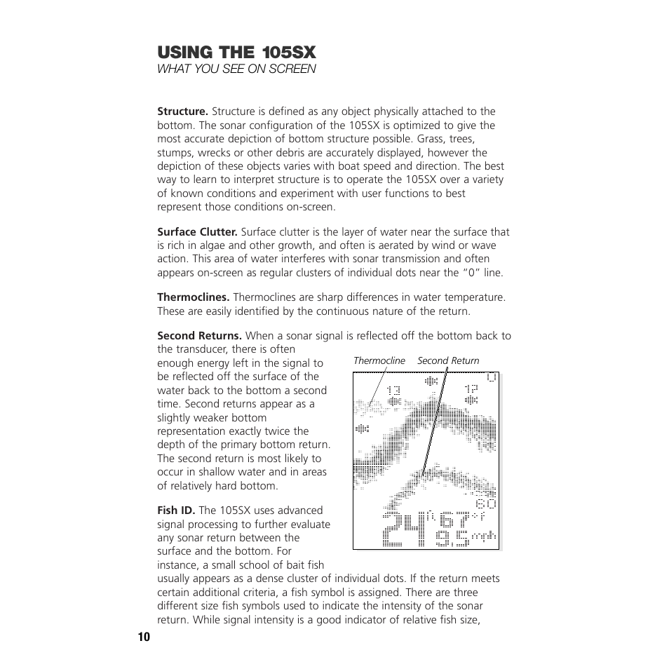 Using the 105sx | Insignia 105SX User Manual | Page 12 / 31