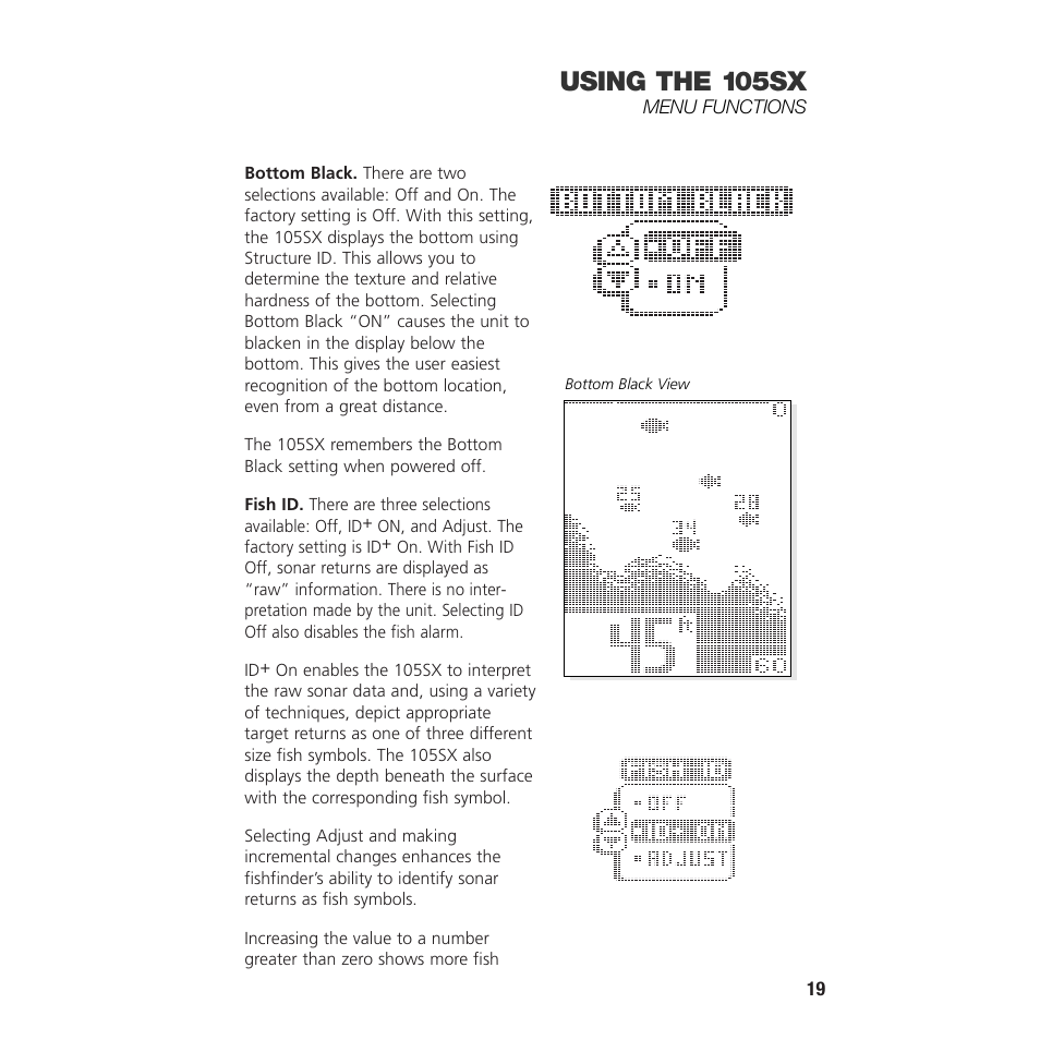 Using the 105sx | Insignia 105SX User Manual | Page 21 / 31