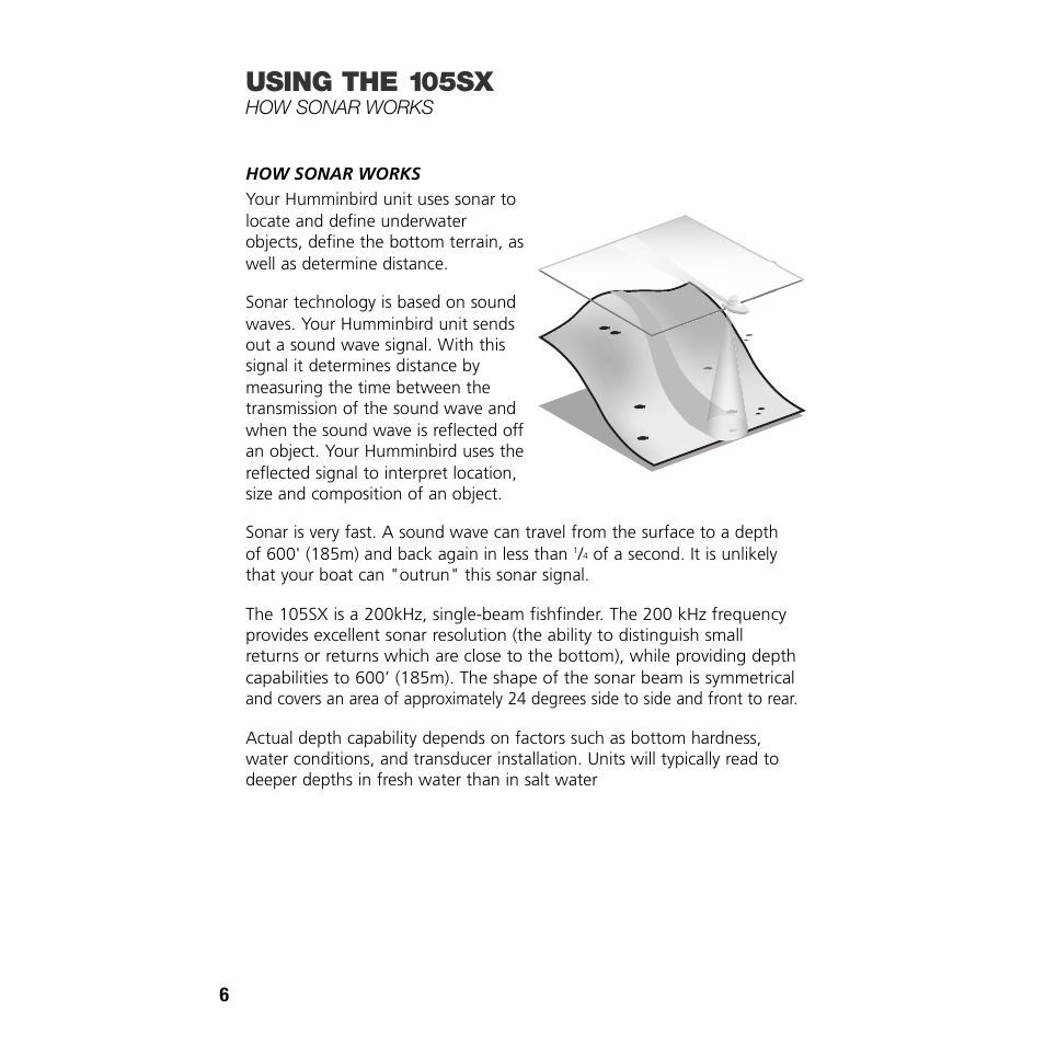 Using the 105sx | Insignia 105SX User Manual | Page 8 / 31