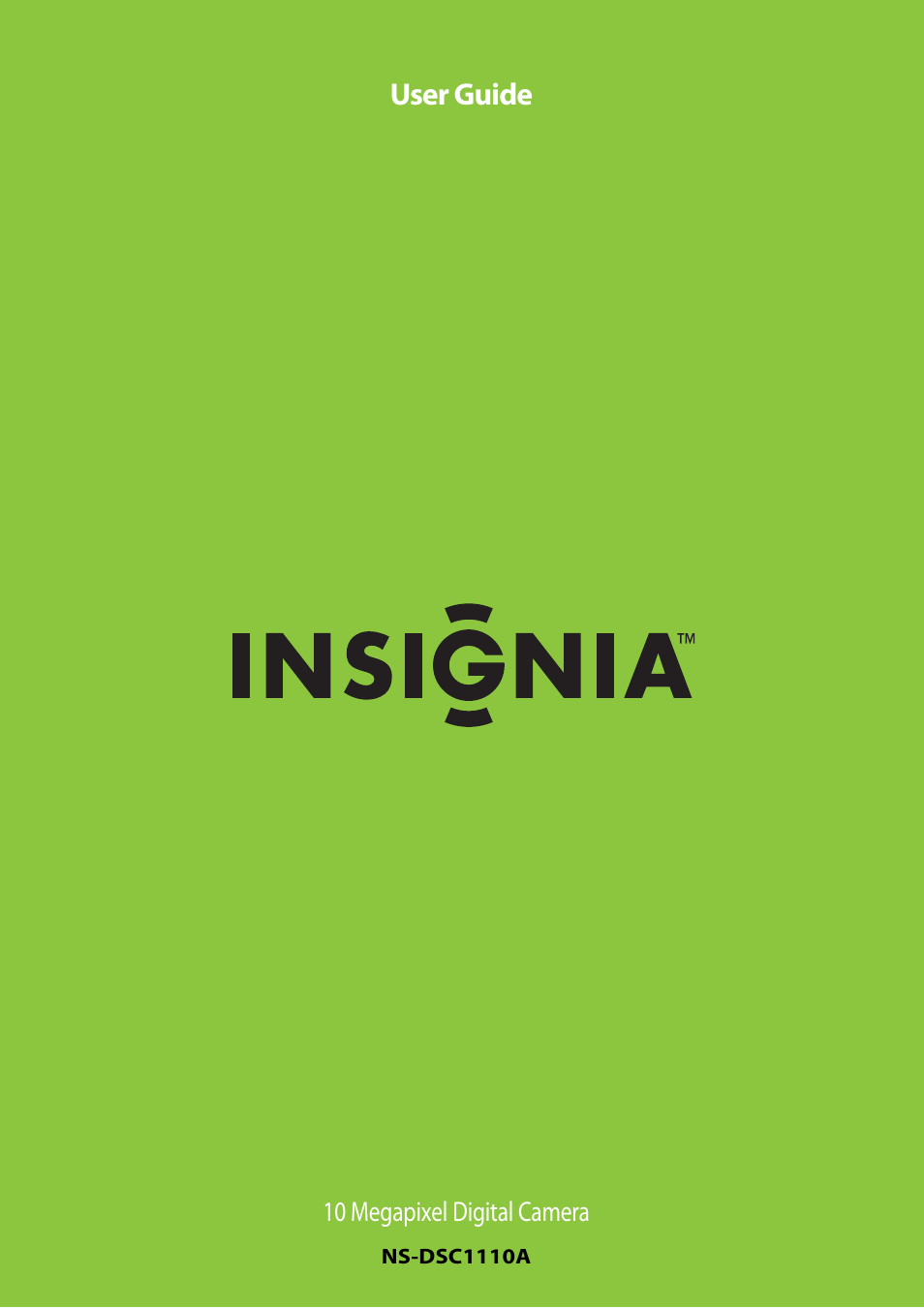 Insignia NS-DSC1110A User Manual | 30 pages