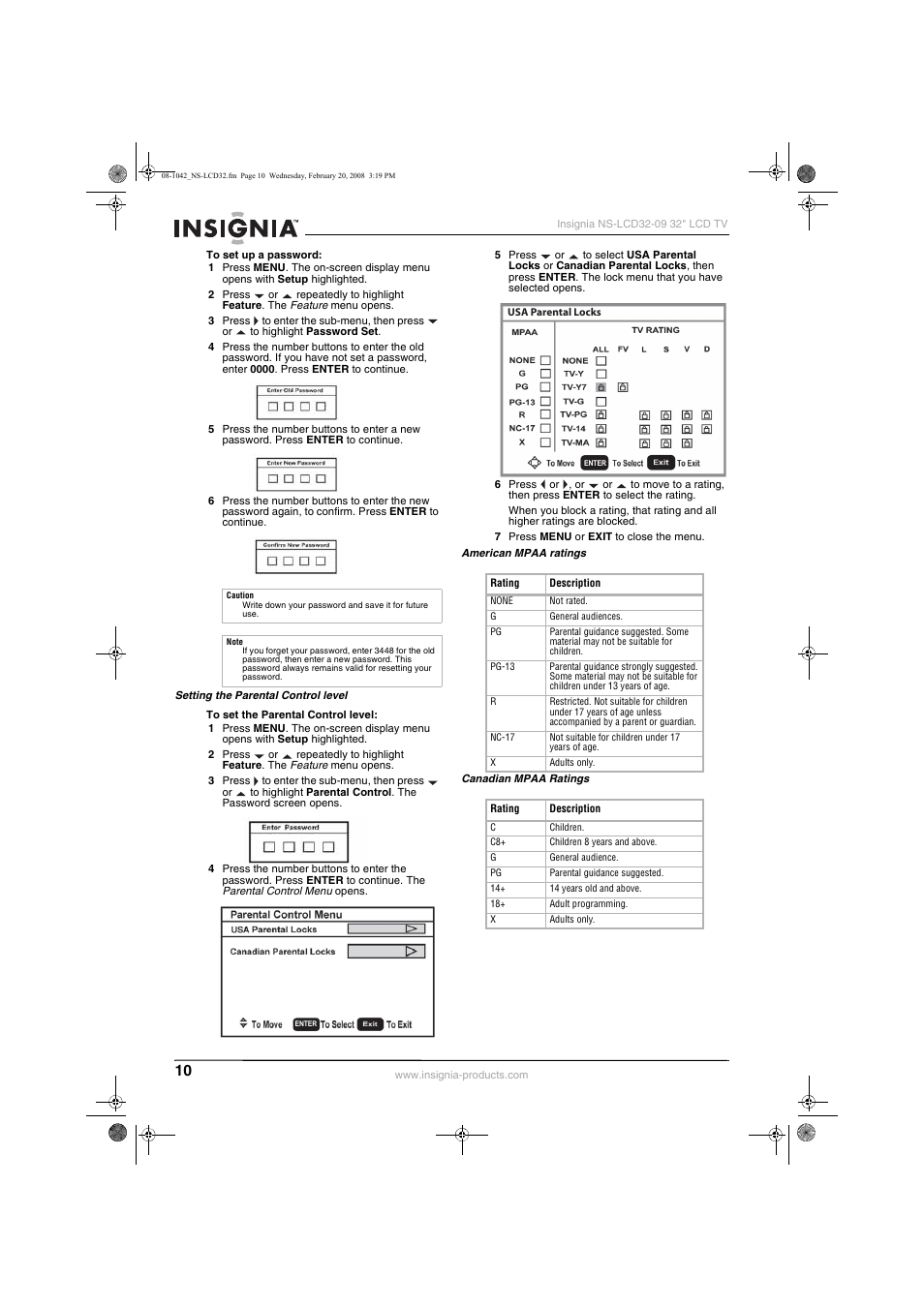 Insignia NS-LCD32-09 User Manual | Page 12 / 40