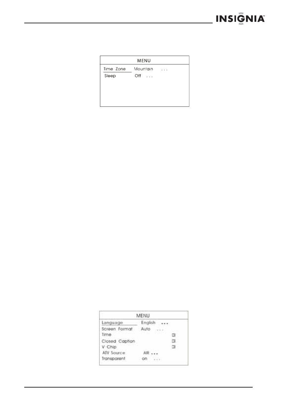 Setting the atv source, To set the atv source | Insignia NS-7HTV User Manual | Page 19 / 76