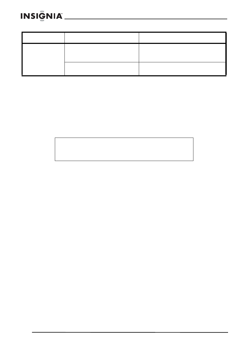 Mantenimiento de su televisor, Limpieza de la caja y la pantalla | Insignia NS-7HTV User Manual | Page 70 / 76