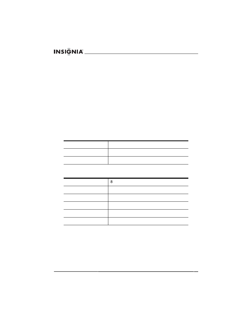 Specifications | Insignia NS-C5111 User Manual | Page 21 / 86