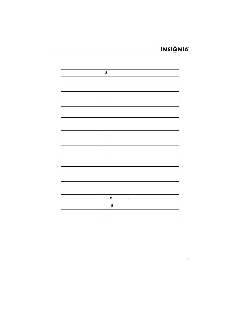 Insignia NS-C5111 User Manual | Page 78 / 86