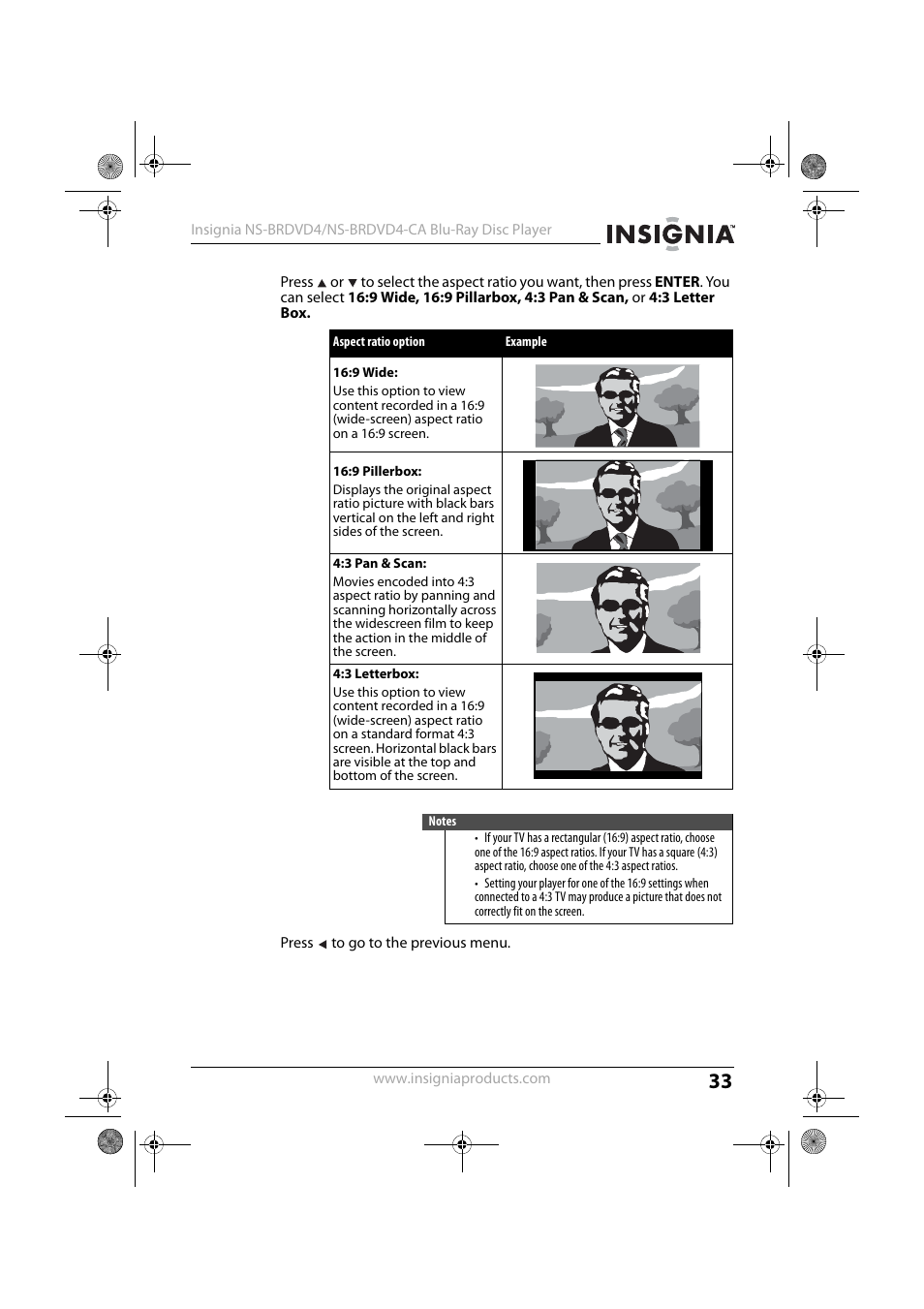 Insignia NS-BRDVD4 User Manual | Page 33 / 67