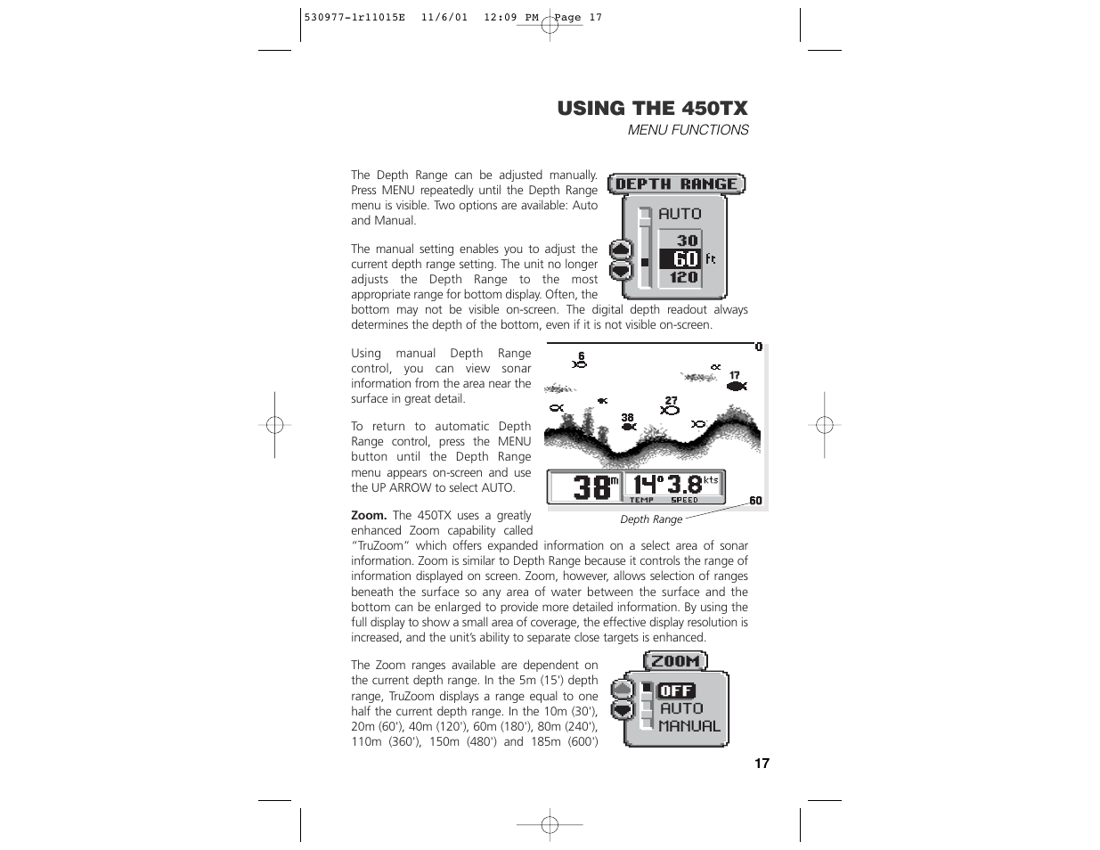 Using the 450tx | Insignia 450TX User Manual | Page 19 / 40