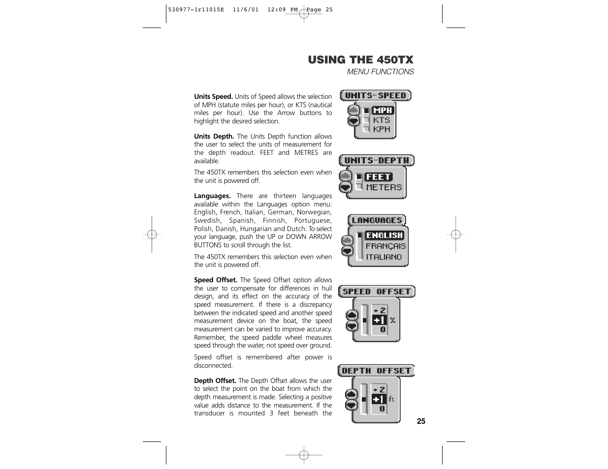Using the 450tx | Insignia 450TX User Manual | Page 27 / 40