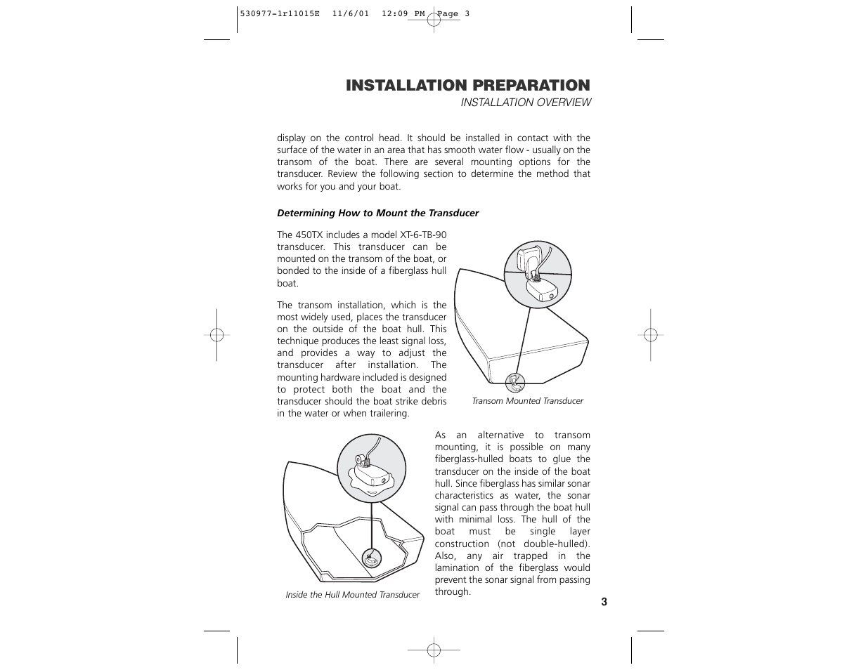 Installation preparation | Insignia 450TX User Manual | Page 5 / 40