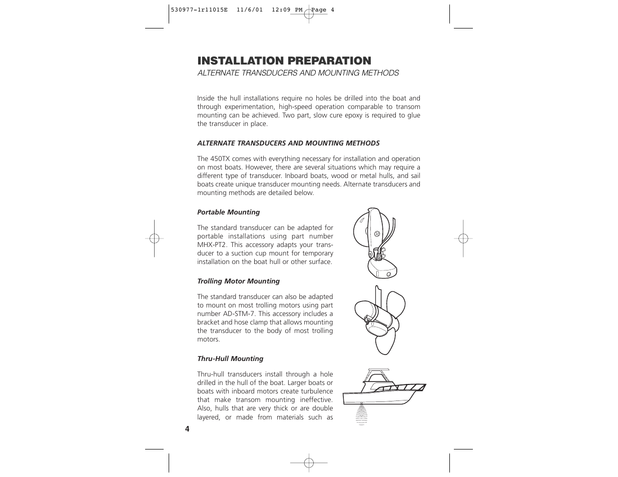 Installation preparation | Insignia 450TX User Manual | Page 6 / 40